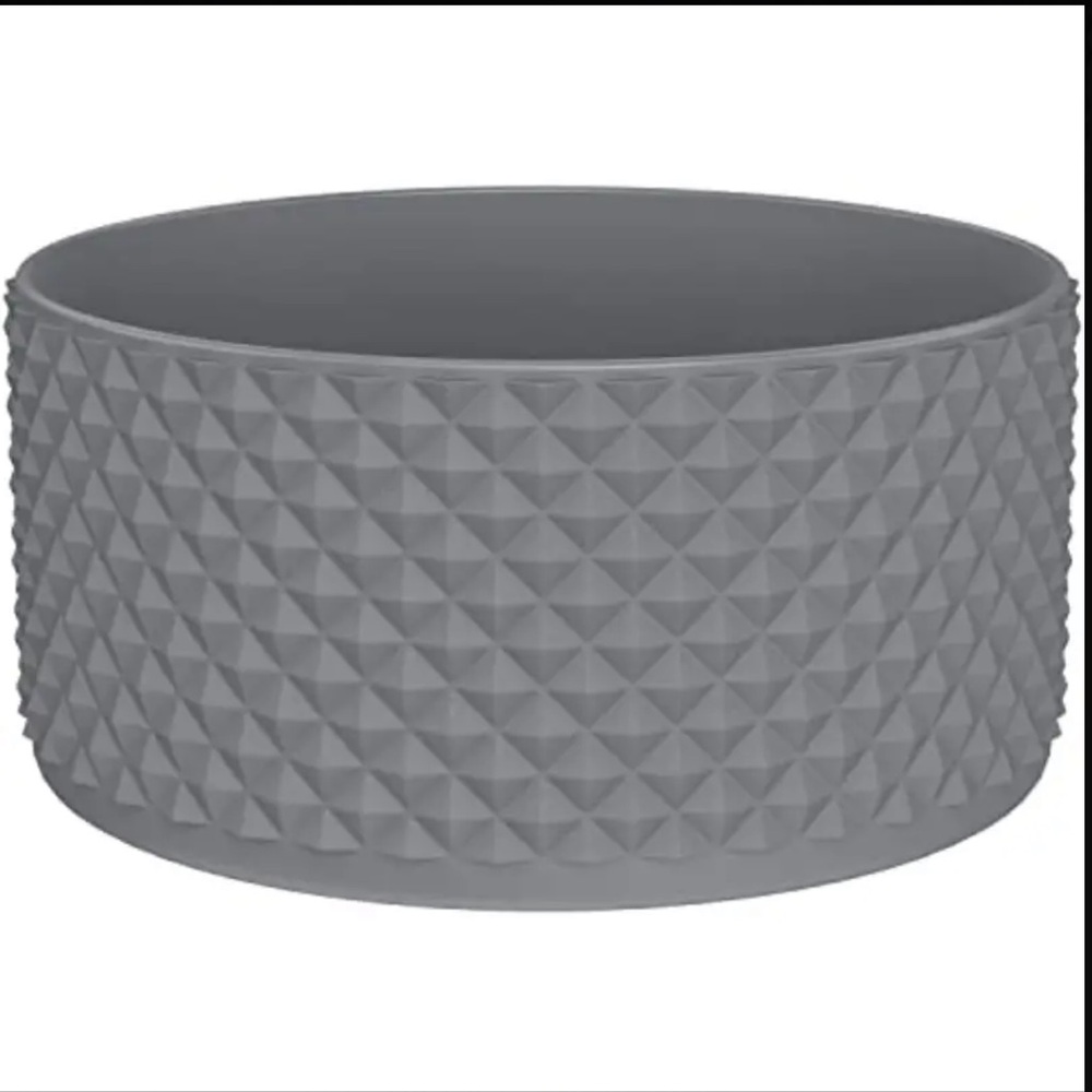 Silicone Gray Textured Bumper Boot Cover For Tumblers